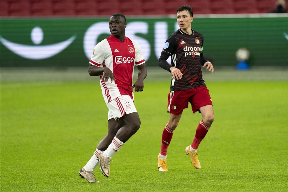 "Ajax vindt opening in gesprekken over contractverlenging Brian Brobbey"; image source: Pro Shots