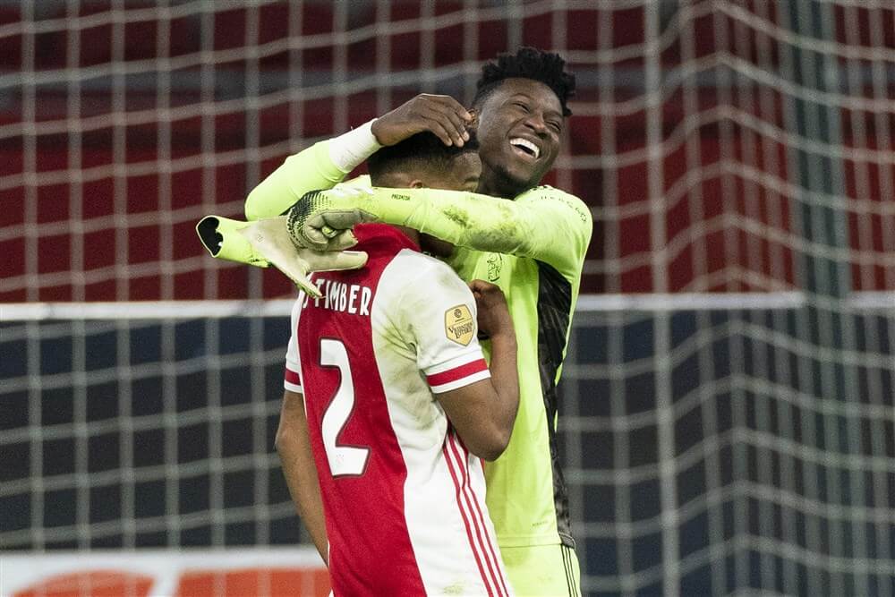 "Ajax en André Onana naderen akkoord over contractverlenging tot 2025"; image source: Pro Shots