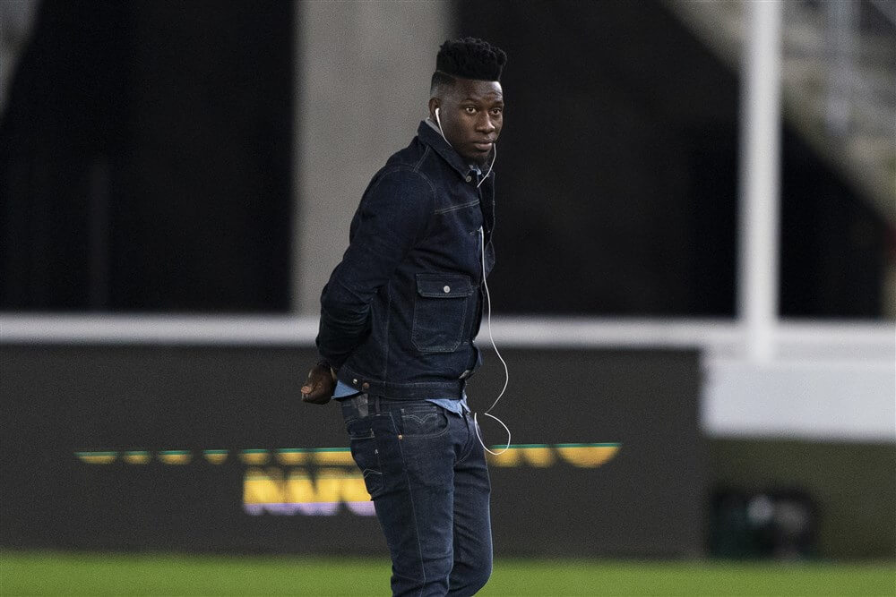 "Binnen Ajax niemand verrast door berichten over voorcontract André Onana bij Inter"; image source: Pro Shots