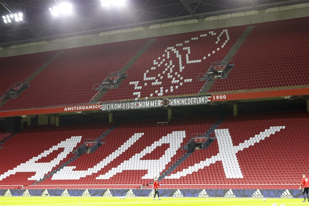 "Geen publiek in Eredivisie dit weekend"; image source: Pro Shots
