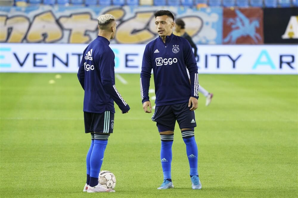 "Ajax staat Antony en Lisandro Martínez niet af voor Olympische Spelen"; image source: Pro Shots