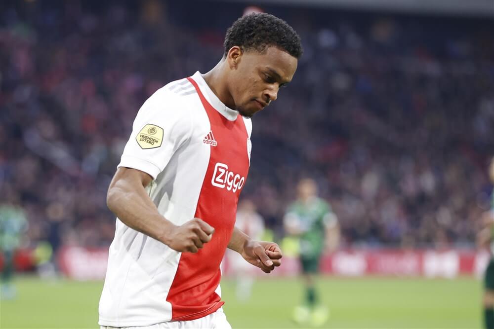 "Jurriën Timber neigt steeds meer naar langer verblijf bij Ajax"; image source: Pro Shots