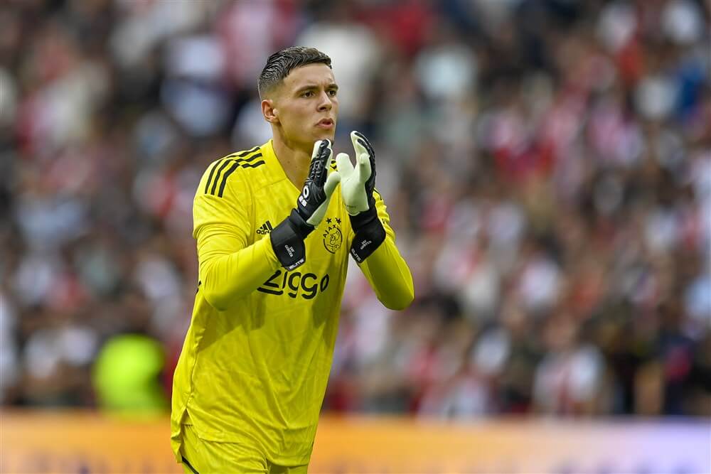 "Jay Gorter blijft dit seizoen gewoon bij Ajax"; image source: Pro Shots