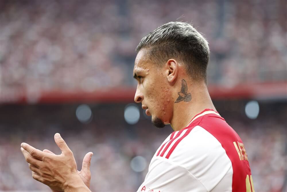 "Ajax weigert om de tafel te gaan met Manchester United over transfer van Antony"; image source: Pro Shots