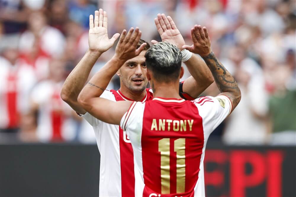"Manchester United blijft hopen op Antony, meespelen dit weekend bij Ajax onzeker"; image source: Pro Shots