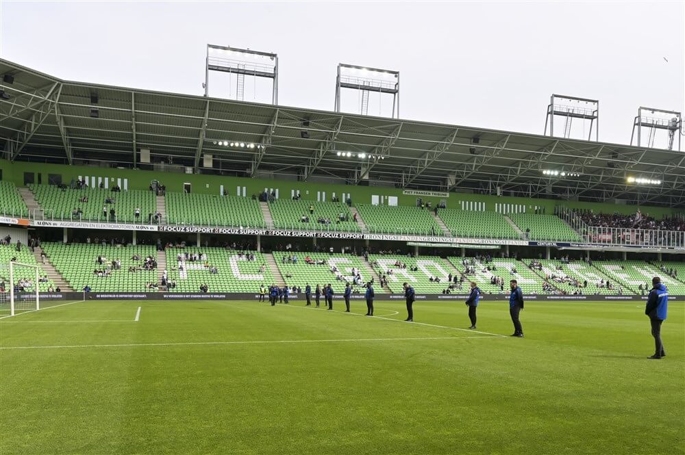 FC Groningen - Ajax dinsdagmiddag hervat; image source: Pro Shots