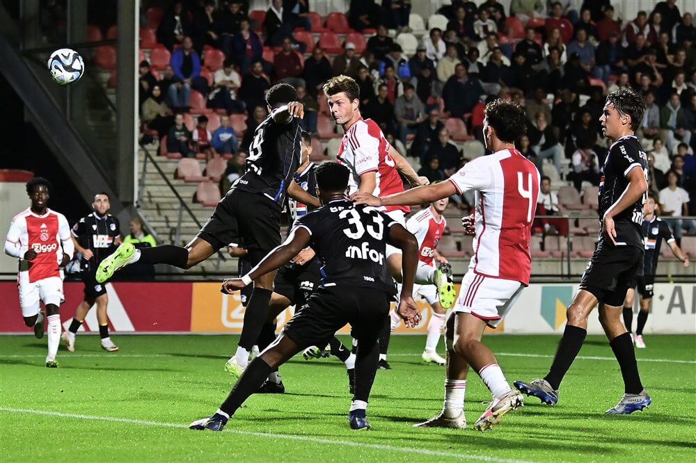 Jong Ajax wint in KKD ook niet van FC Eindhoven; image source: Pro Shots