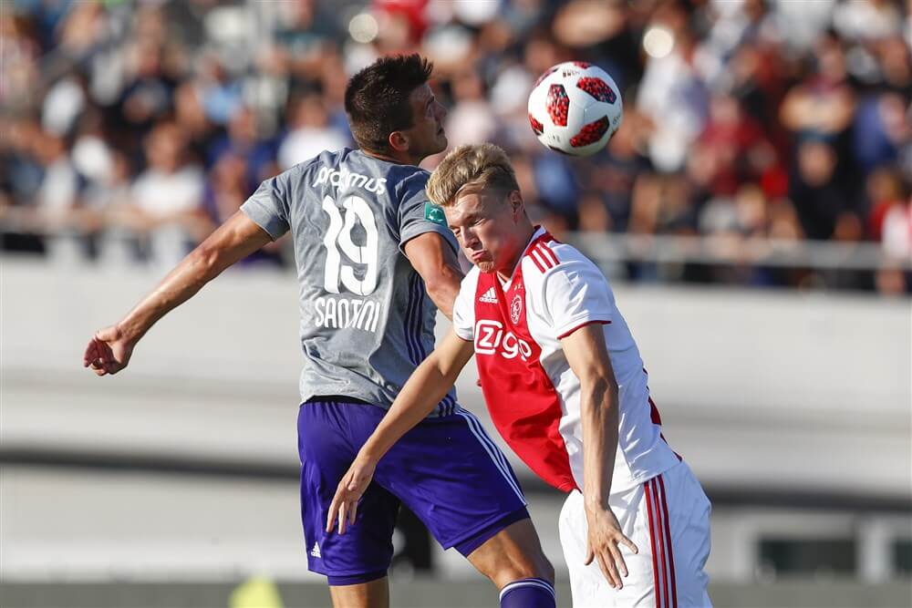 "Oefenduel tussen Anderlecht en Ajax gaat toch door"; image source: Pro Shots