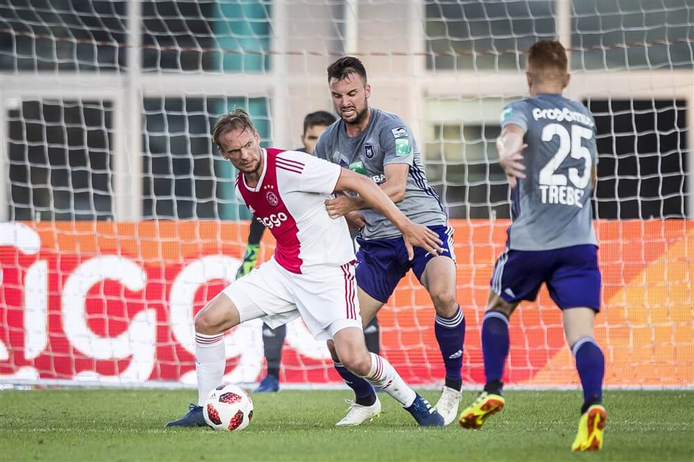 "Ajax - Anderlecht zaterdag op De Toekomst"; image source: Pro Shots