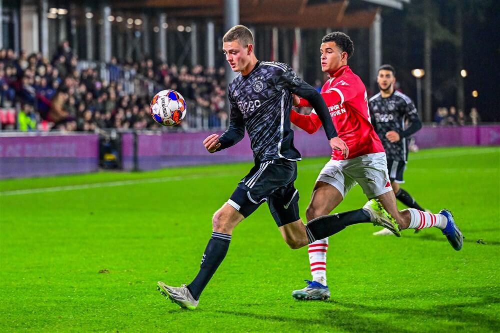 Jong Ajax pakt dankzij invallers punt tegen Jong PSV; image source: Pro Shots
