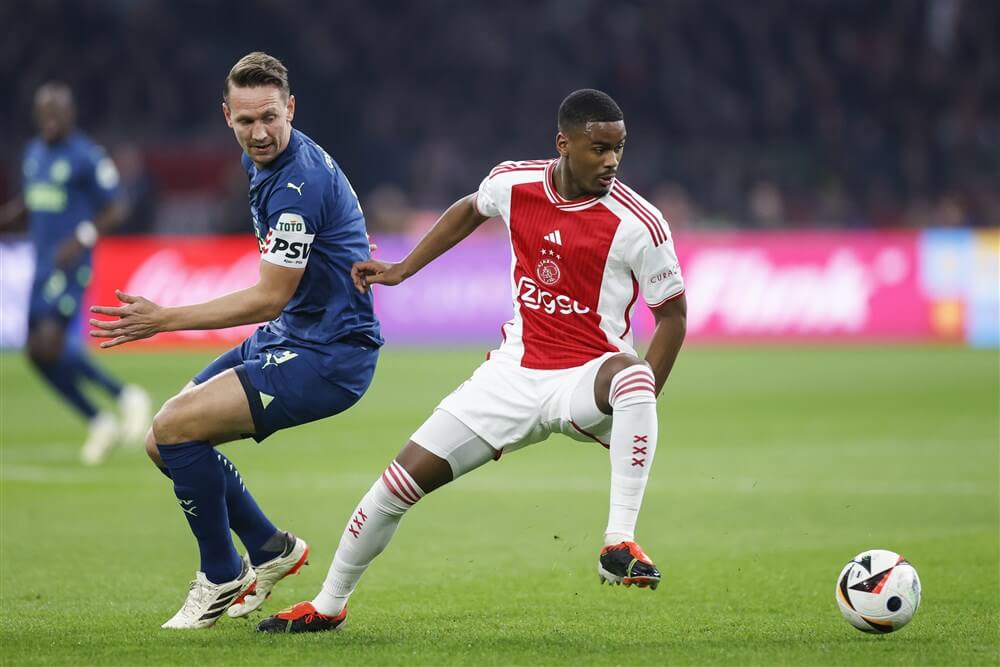 "Jorrel Hato gaat bij Ajax verlengen tot 2028"; image source: Pro Shots