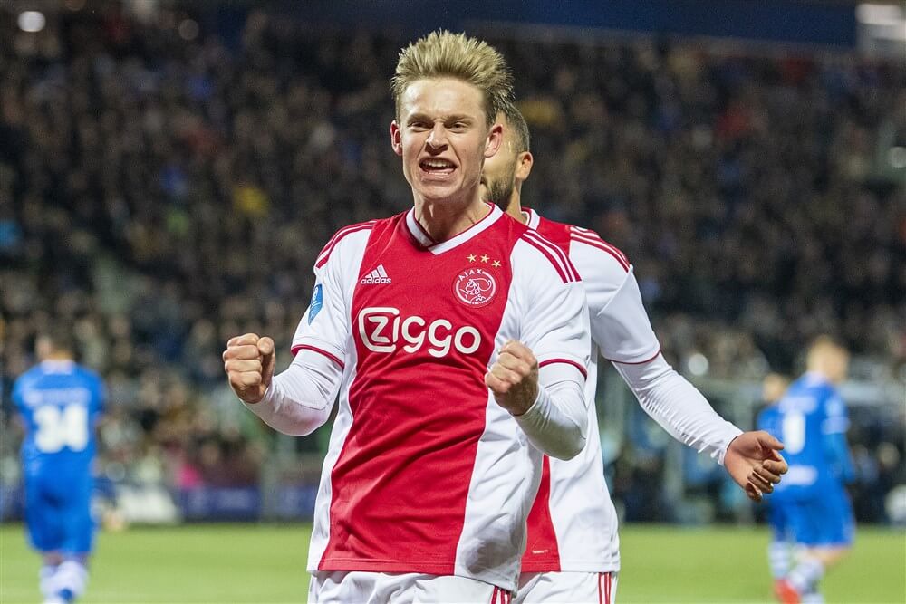Frenkie de Jong: "Het kampioenschap is voor iedereen binnen Ajax het belangrijkste"; image source: Pro Shots