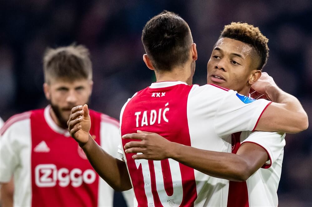 Piet de Visser: "Ik hoop dat David Neres nog een jaar bij Ajax blijft"; image source: Pro Shots