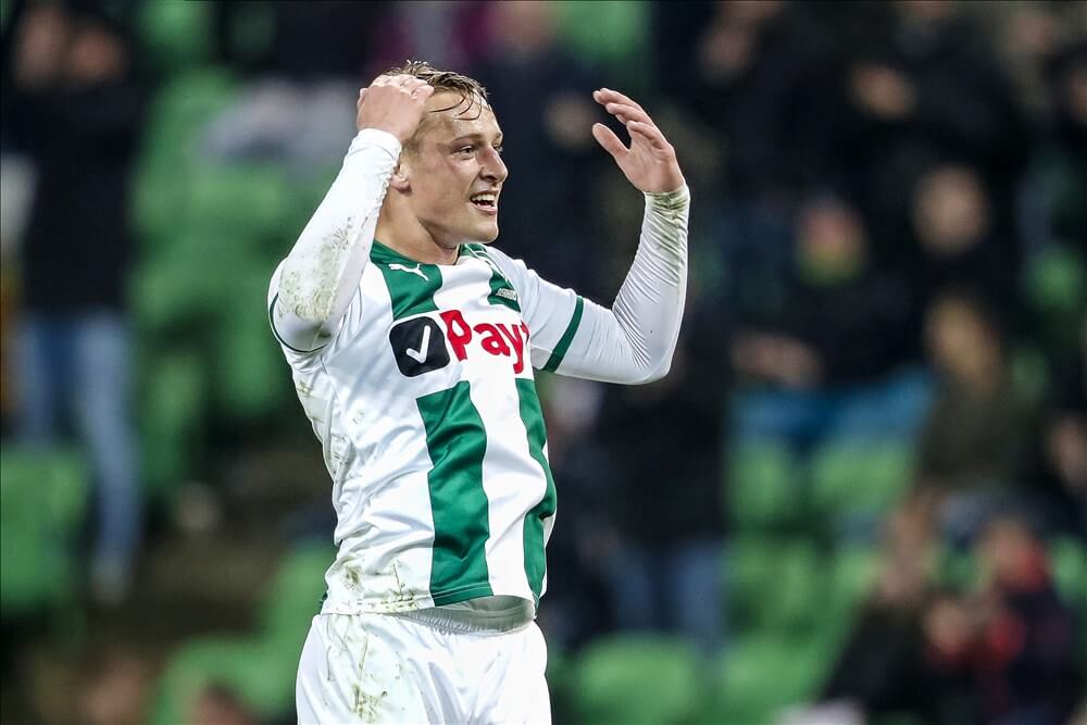 Kaj Sierhuis: "Ik ga keihard mijn best doen voor FC Groningen"; image source: Pro Shots