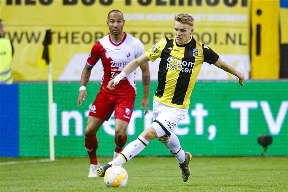 "Martin Ødegaard sprak woensdag met Marc Overmars over mogelijke transfer"; image source: Pro Shots