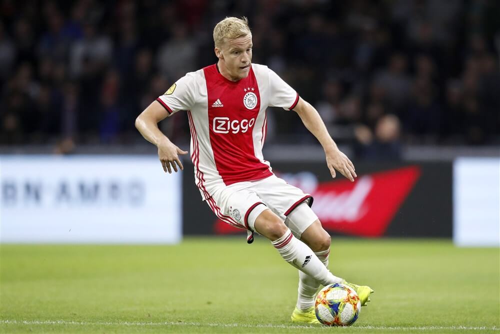 Donny van de Beek: "Ik speel het hele seizoen hier, ik maak bij Ajax dit jaar af"; image source: Pro Shots