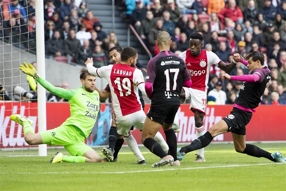 Competitiewedstrijd tegen FC Utrecht op 9 april; image source: Pro Shots