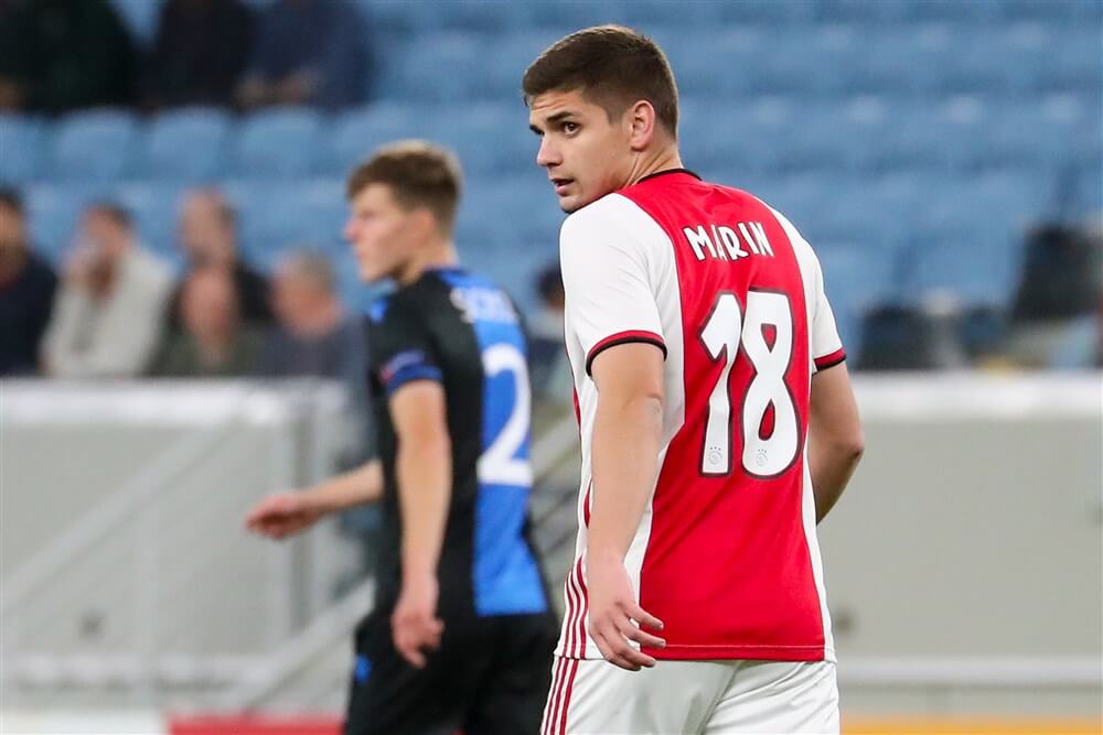 "Club Brugge meldt zich bij Ajax voor Razvan Marin"; image source: Pro Shots