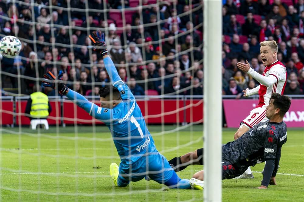 Ajax ontsnapt tegen Sparta en breidt voorsprong op ranglijst verder uit; image source: Pro Shots