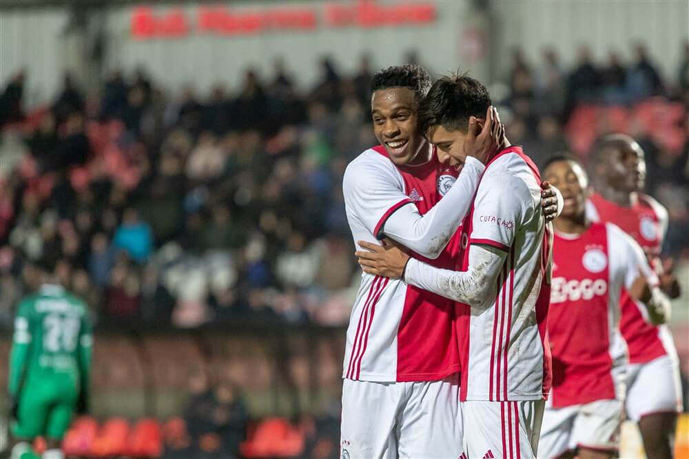 Jong Ajax verovert koppositie na winst tegen Dordrecht; image source: Pro Shots