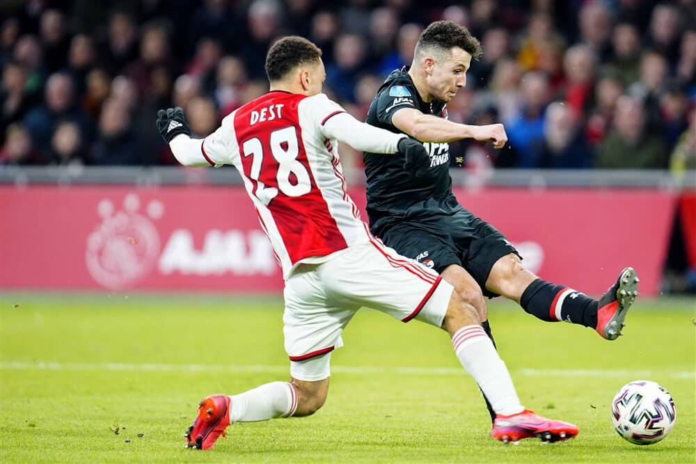 "Ajax huurt Oussama Idrissi met optie tot koop"; image source: Pro Shots