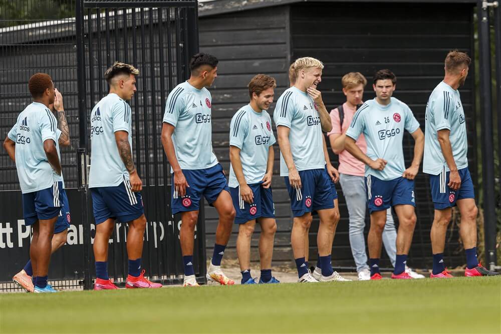 Ajax met Mohammed Kudus en vijf talenten op weg naar Oostenrijk; image source: Pro Shots