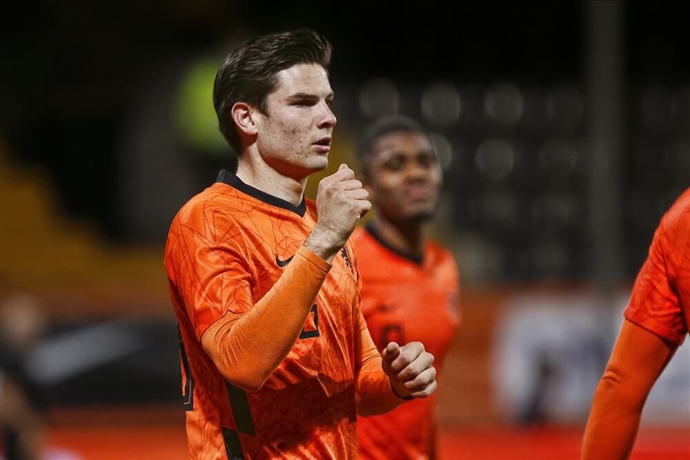 Jong Oranje wint met Jurgen Ekkelenkamp ruim van Wit-Rusland; image source: Pro Shots