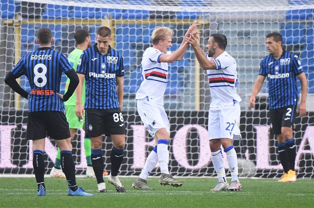 Atalanta verliest in Serie A van Sampdoria; image source: Pro Shots
