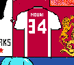 Ajax-supporters eren Nouri op Reddit kunstwerk; image source: Pro Shots