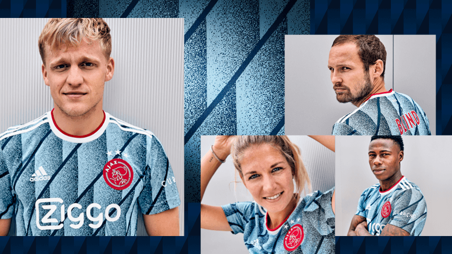 <b>Ajax presenteert uittenue voor komend seizoen</b>; image source: Ajax.nl