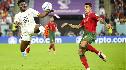 Mohammed Kudus met Ghana onderuit tegen Portugal