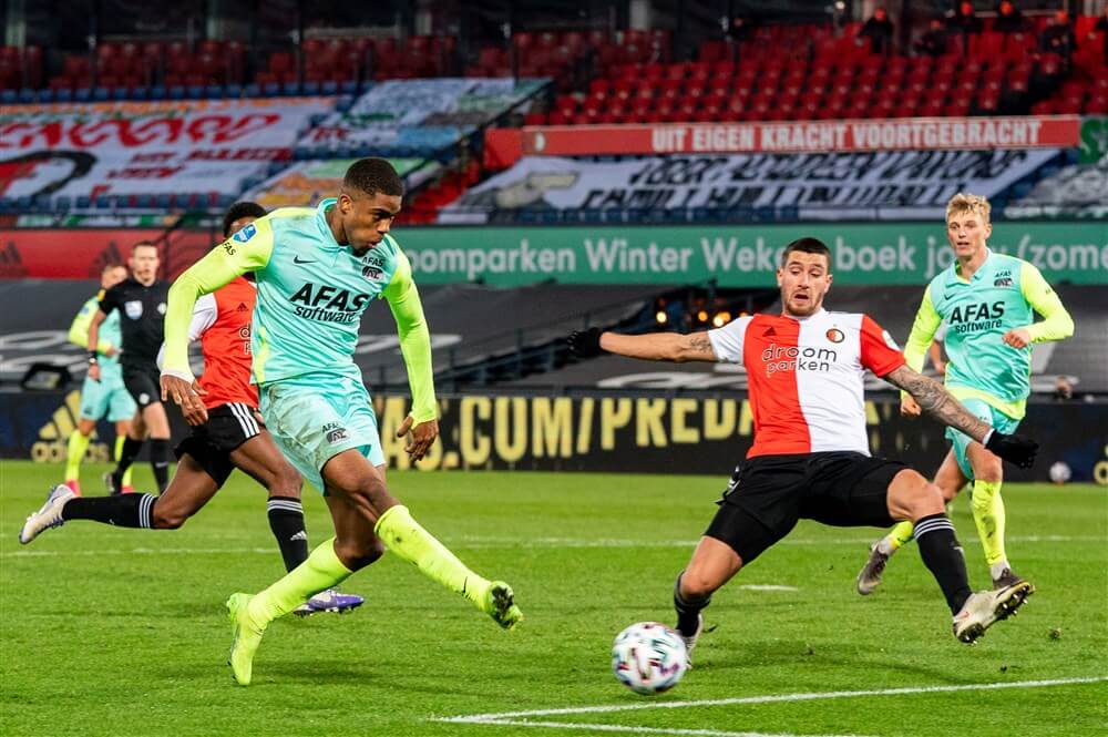 Feyenoord verliest aansluiting met top na nederlaag tegen AZ; image source: Pro Shots