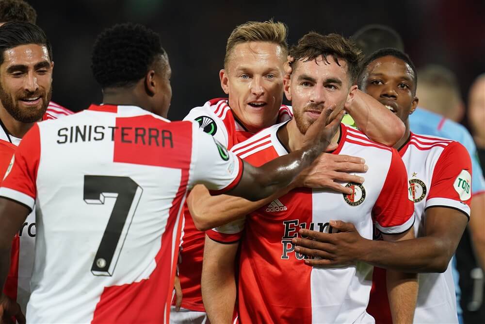 Feyenoord na uitstekende wedstrijd te sterk voor Slavia Praag; image source: Pro Shots