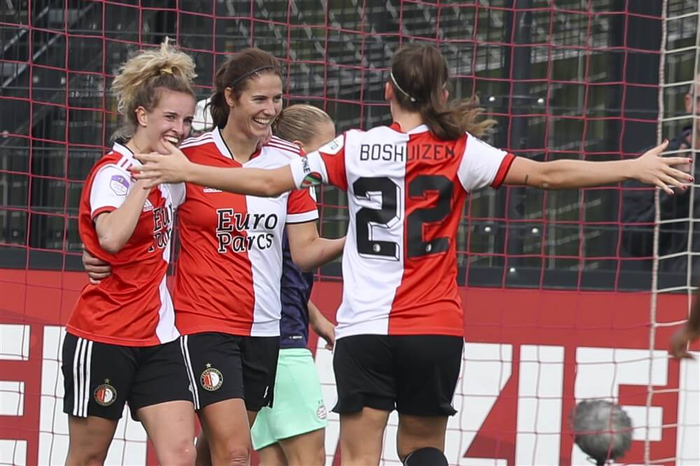 Feyenoord Vrouwen te sterk voor VV Alkmaar; image source: Pro Shots