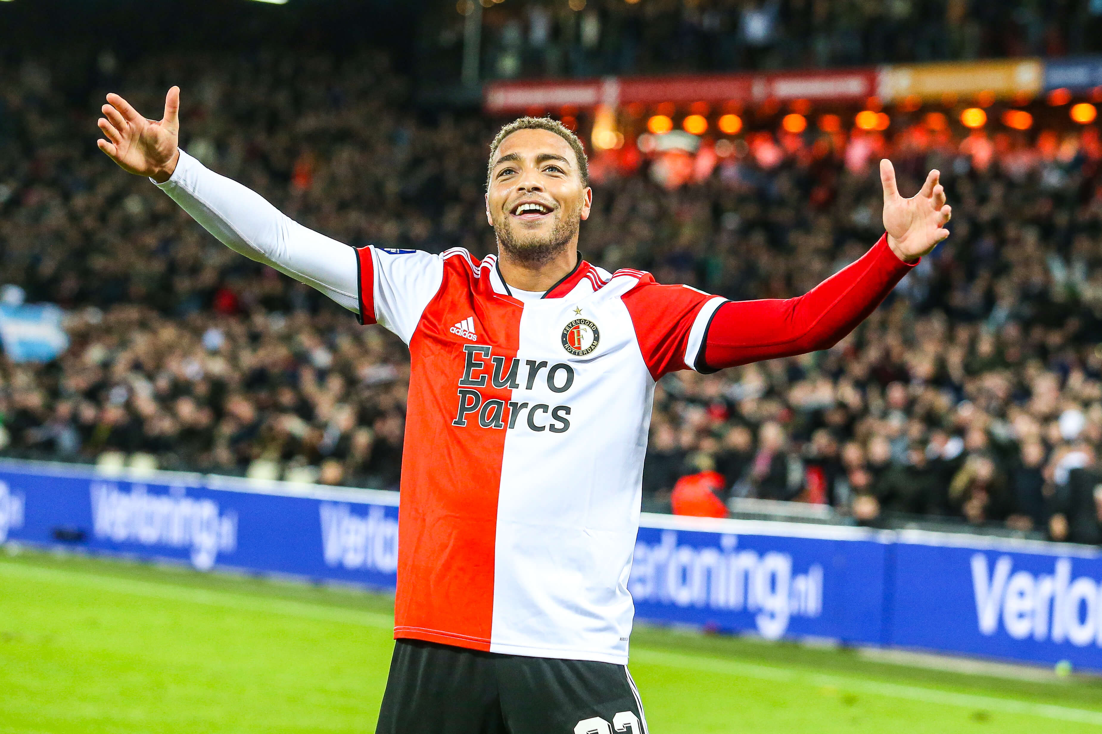 Cyriel Dessers schiet Feyenoord ook voorbij NEC; image source: Pro Shots