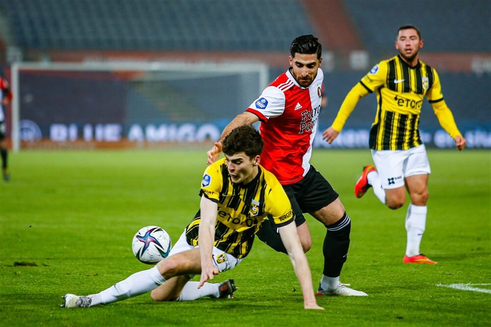 "Feyenoord meldt zich voor Jacob Rasmussen"; image source: Pro Shots