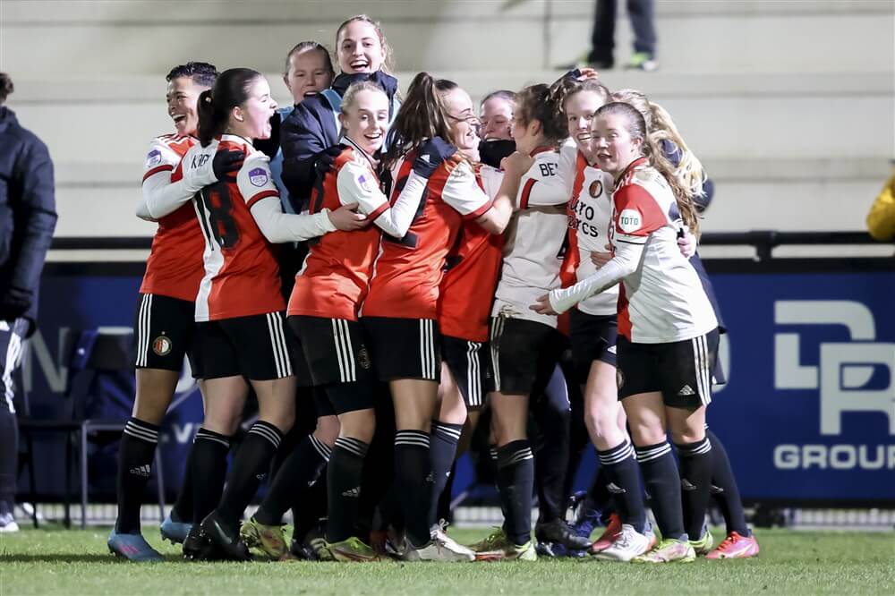 Feyenoord Vrouwen wint in hectische slotfase van Excelsior; image source: Pro Shots