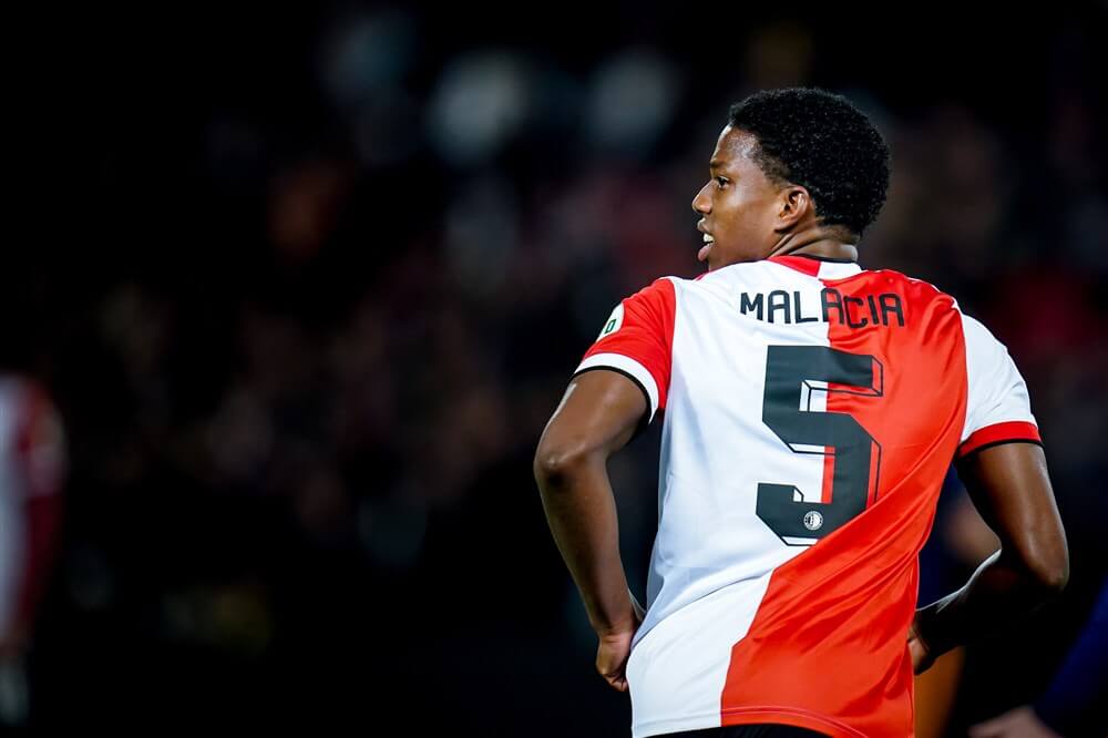 "Feyenoord afhankelijk van verkoop Tyrell Malacia voordat het zelf spelers kan halen"; image source: Pro Shots