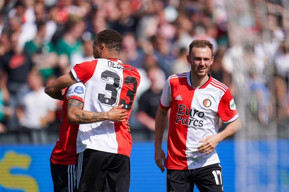 Feyenoord flikt het diep in blessuretijd tegen Utrecht; image source: Pro Shots