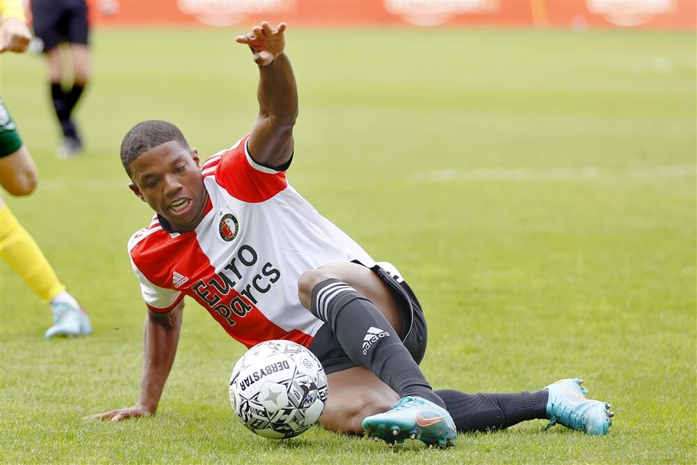 "Feyenoord en Lyon naderen akkoord over transfer Tyrell Malacia"; image source: Pro Shots