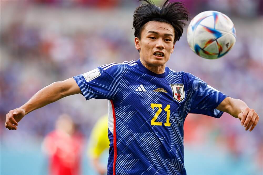 Ayase Ueda schiet Japan naar volgende ronde Azië Cup; image source: Pro Shots