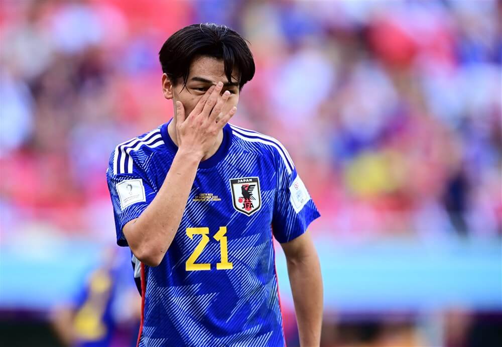 Ayase Ueda scoort en wint met Japan op Asian Cup; image source: Pro Shots