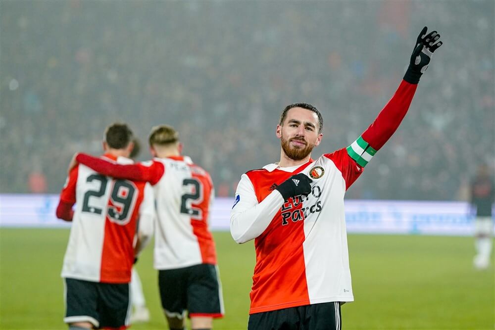 Makkelijke avond voor koploper Feyenoord tegen NEC; image source: Pro Shots