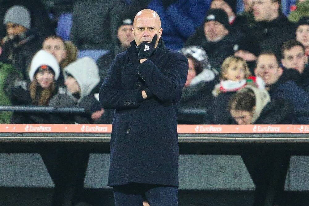 Arne Slot: "Ik blijf gewoon bij Feyenoord"; image source: Pro Shots