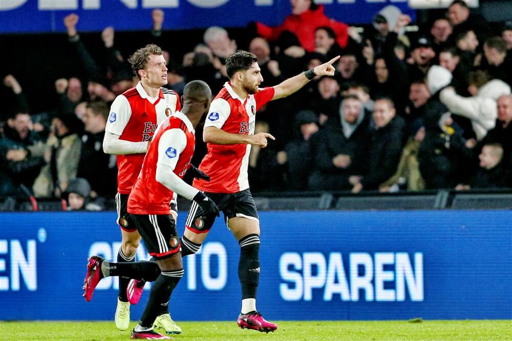 Feyenoord deelt mokerslag uit met winst tegen AZ; image source: Pro Shots