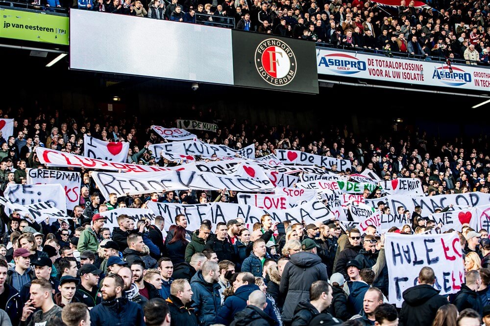 "Gemeenteraad Rotterdam onder voorwaarden akkoord met deelname Feyenoord City"; image source: Pro Shots