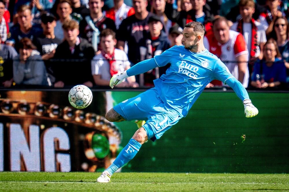 "Feyenoord rekent op Justin Bijlow na interlandbreak"; image source: Pro Shots