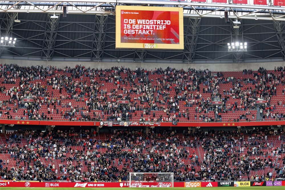 Ajax gaat niet akoord met beslissing KNVB en overweegt juridische stappen; image source: Pro Shots