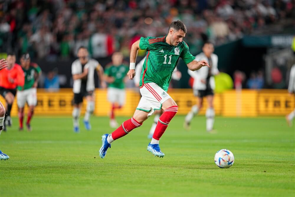 Mexico met Giménez blameert zich tegen Honduras, Lingr gelijk; image source: Pro Shots