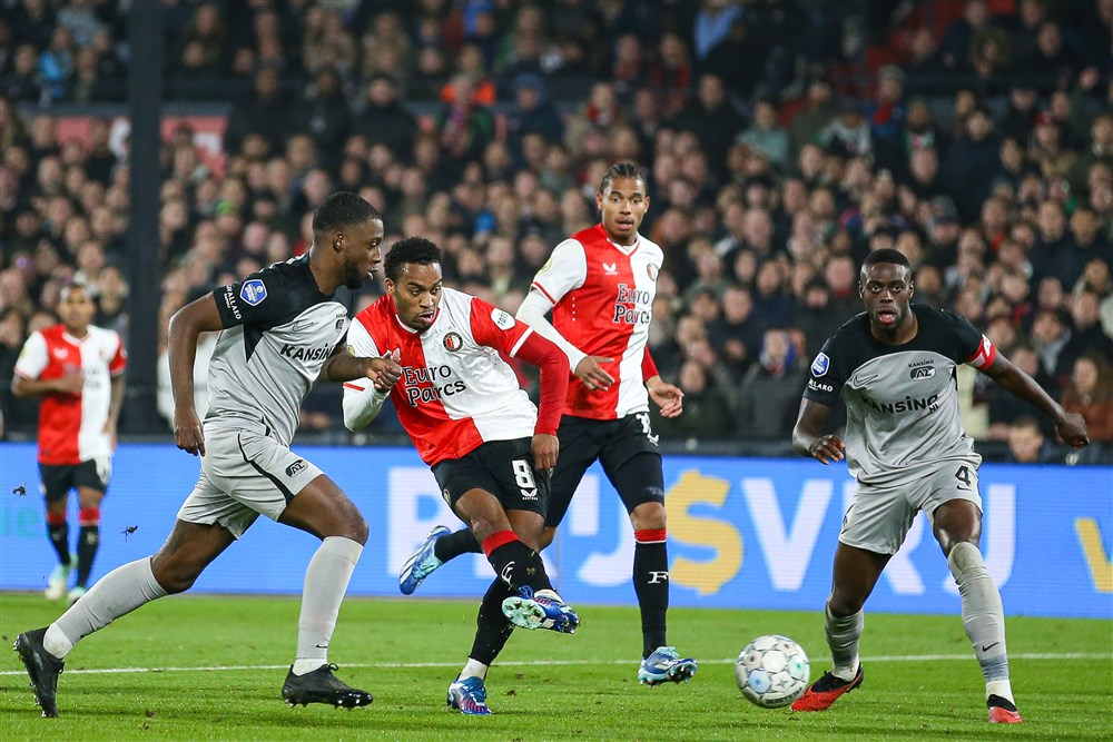 Feyenoord neemt afstand van concurrent AZ; image source: Pro Shots
